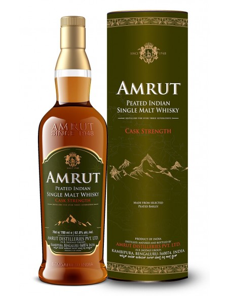 Amrut Peated cask strength