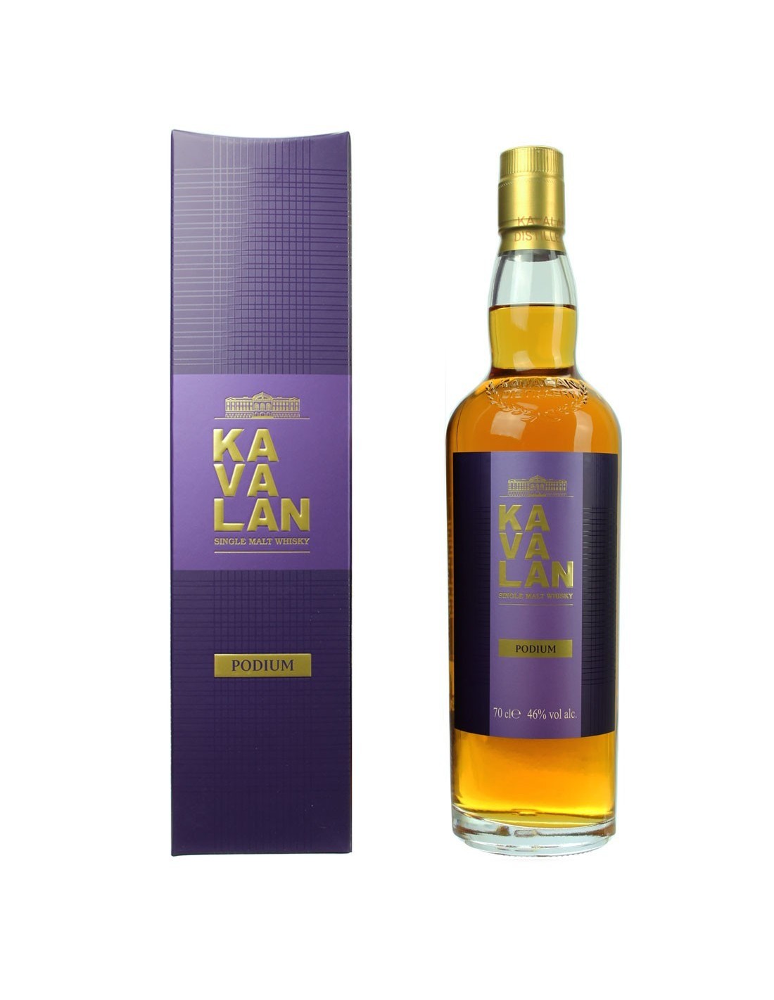 Kavalan Podium 70 cl, 46%