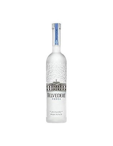 Belvédère Pure 40° – Vodka premium de seigle polonaise 1,75L