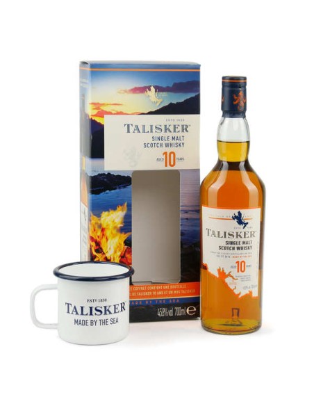 Whisky Talisker 10 ans + Mug    70cl