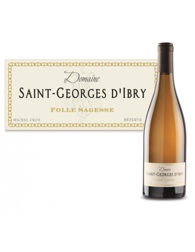Vin  blanc Domaine St Georges d'Ibry Folle sagesse 2022