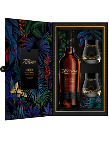 Rhum Zacapa Edicion negra coffret 70cl