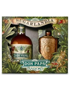Rhum Don papa Baroko + flask