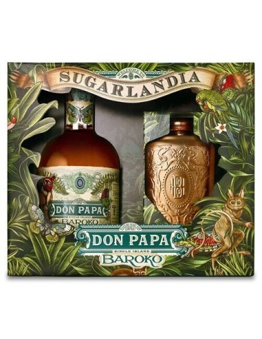Don papa Baroko + flask