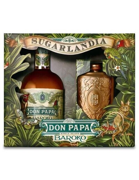 Rhum Don papa Baroko + flask