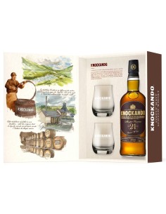 Knockando 18 ans Slow matured + 2 verres