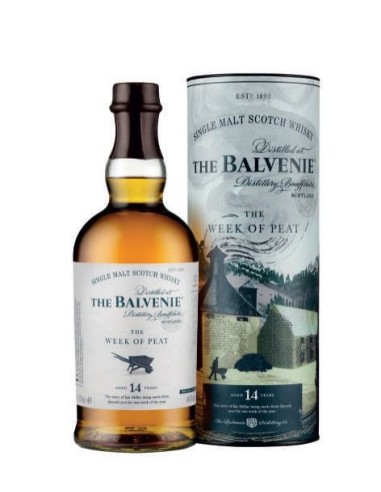 Whisky The Balvenie 14 ans Week of peat 70cl