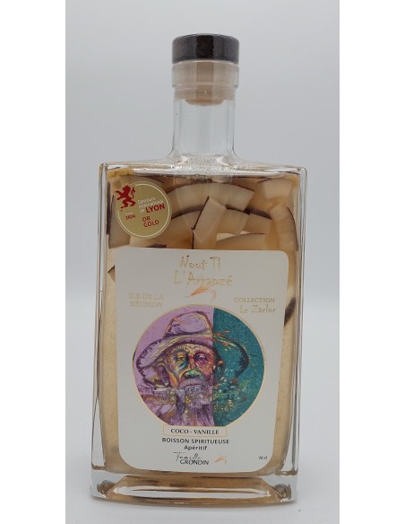Rhum arrangé Nout ti l'arranzé Coco-vanille 70cl