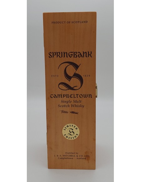 Whisky Springbank 50 ans 70cl