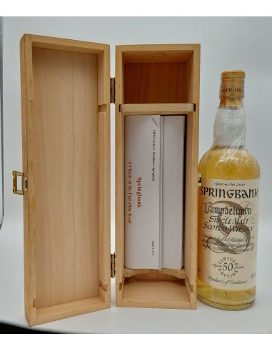 Whisky Springbank 50 ans 70cl