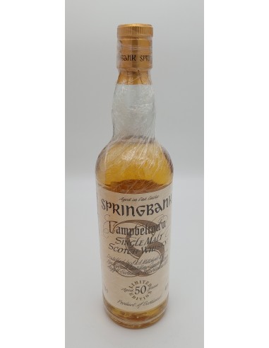 Whisky Springbank 50 ans 70cl