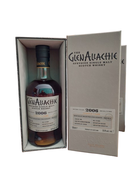 whisky Glenallachie 2006 Oloroso cask 1408  70cl