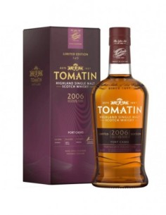 Whisky Tomatin 15 ans Port casks 70cl