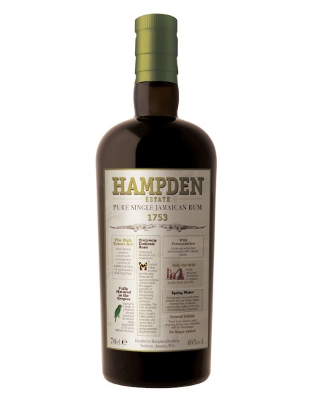 Rhum Hampden 1753 70cl