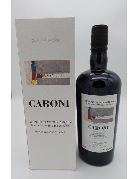 Rhum Caroni 1996 100% proof 34th release 70cl
