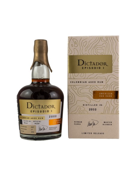 Rhum Dictador Episodio 21 ans 2000 70cl
