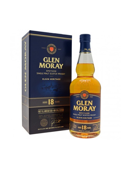 Whisky Glen Moray 18 ans 70cl