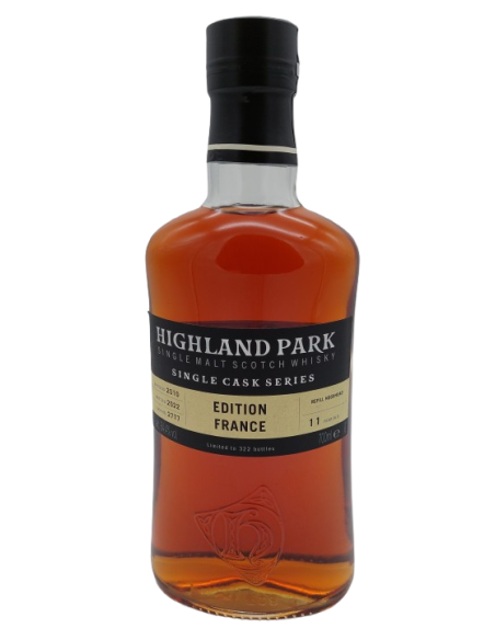 Whisky Highland park Single cask édition France 1