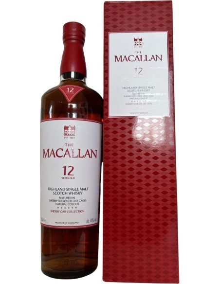 Whisky Macallan 12 ans Sherry oak collection 2025