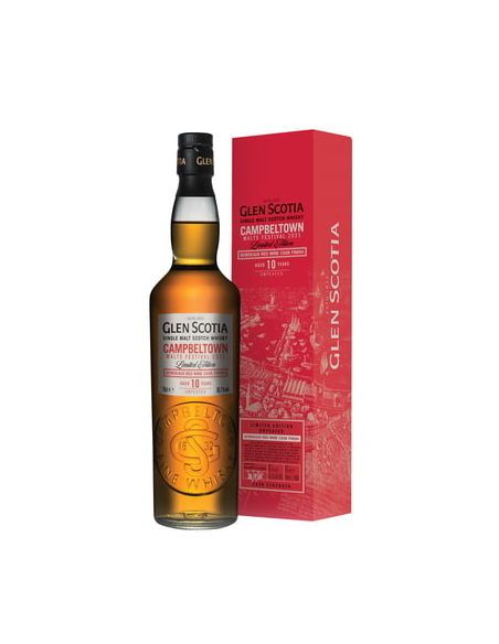 Whisky Glen scotia 10 ans Bordeaux cask 70cl