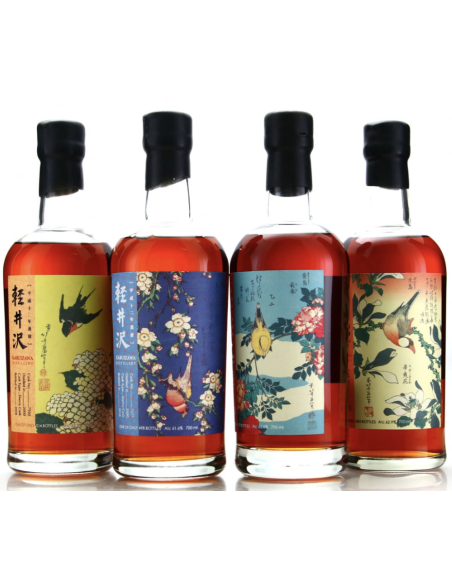 Karuizawa Flower & bird full set 4X70cl