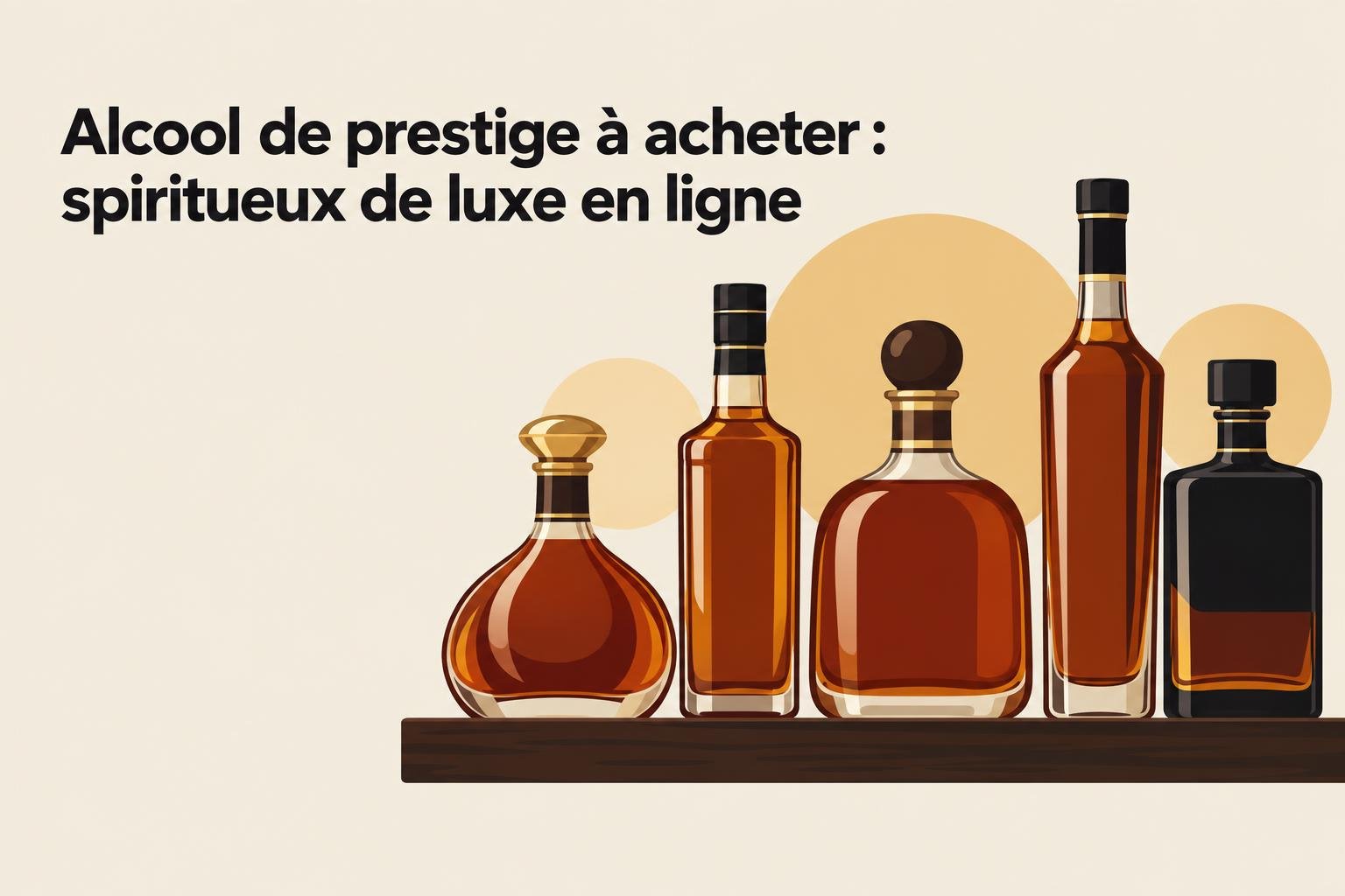 Alcool de prestige à acheter : spiritueux de luxe en ligne